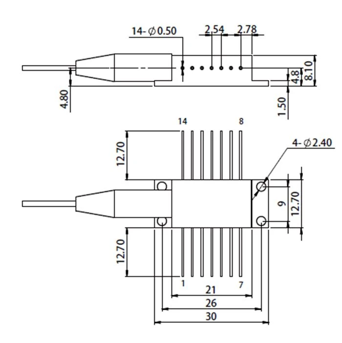 800mW 1064 FC drawing 800mW 1064 FC drawing
